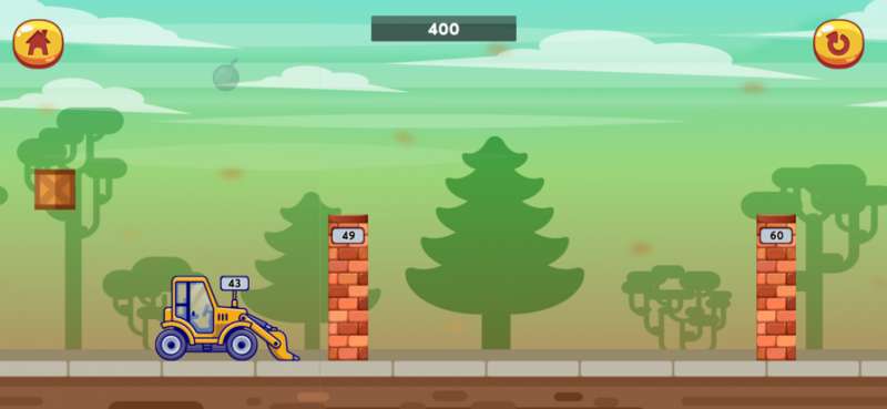 Go Bulldozer Number Wall Plusios版2
