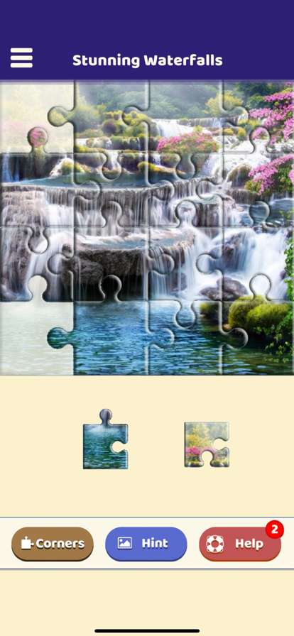 Stunning Waterfalls Puzzleios版1