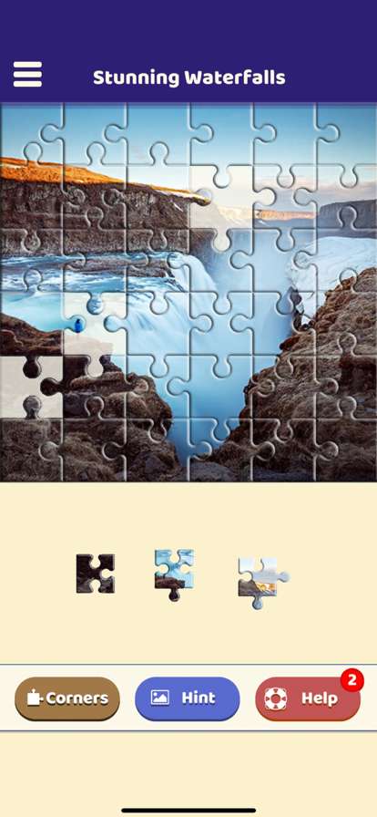 Stunning Waterfalls Puzzleios版3