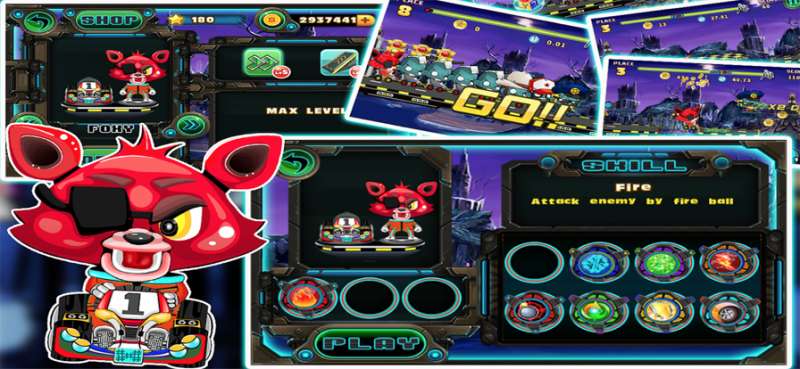 At Night Race Battleios版0