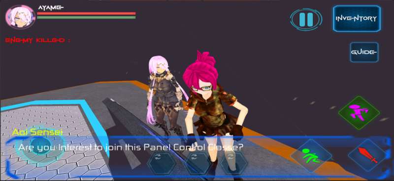 动漫战争学校女孩史诗般的模拟ios版6