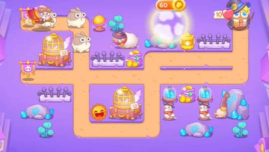 保卫萝卜4阿波与魔法宝藏第61关攻略 阿波与魔法宝藏61关图文通关解析