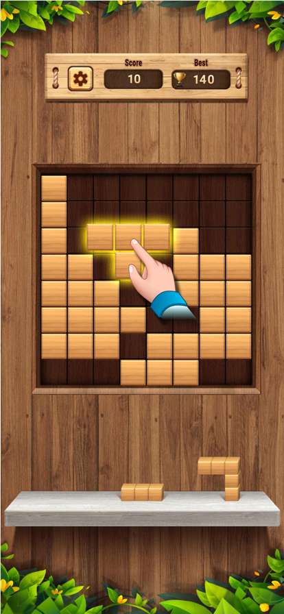Block Puzzle Wood Jewelsios版2