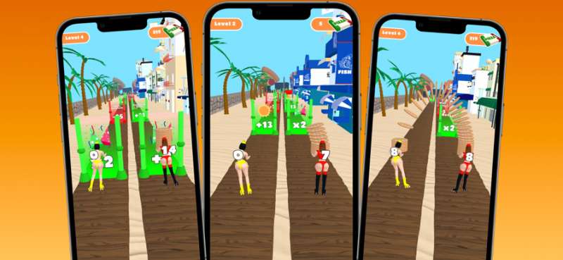 Waitress Beach Runios版1