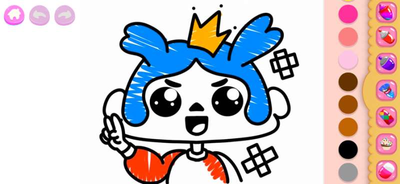 Cute toca :Coloringios版2