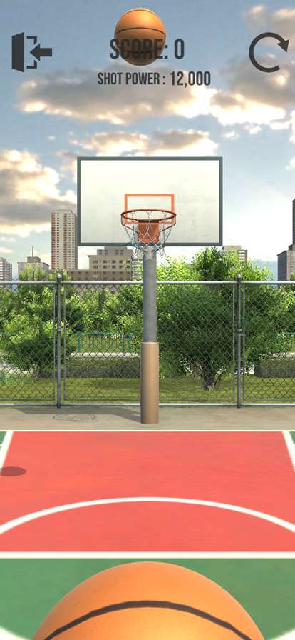 Basketball Court Dunk Shootios版2