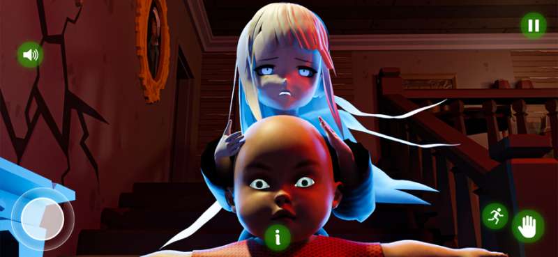 可怕的女孩恐怖屋游戏：邪恶的女婴令人毛骨悚然的房子逃脱ios版3