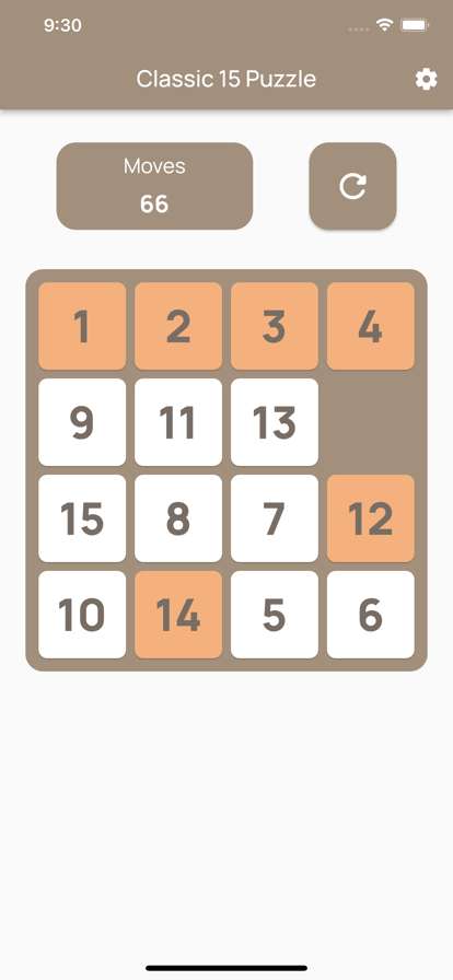 十五数字推盘游戏:益智15数字华容道ios版2