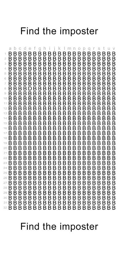 Imposter Hidden Letter Gameios版5
