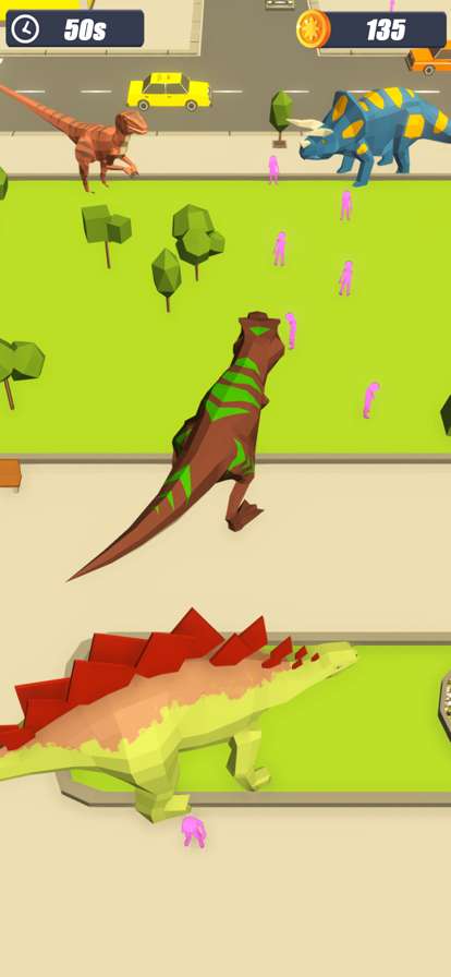 Dino Rampage Dinosaur Gamesios版1