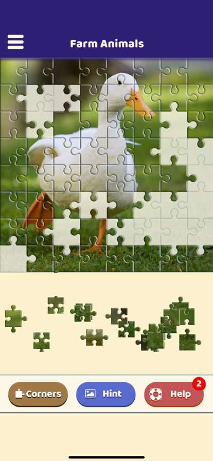 Farm Animals Jigsaw Puzzleios版4