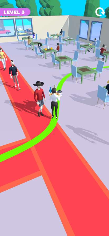 Waiter Rush 3Dios版3