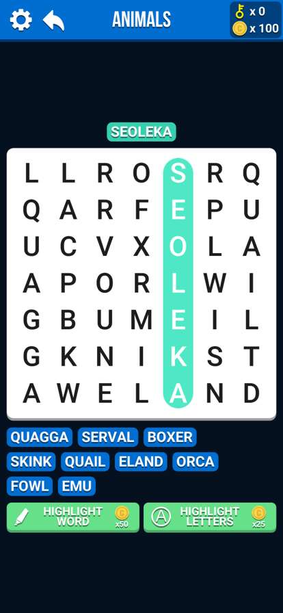 疯狂单词搜索ios版2