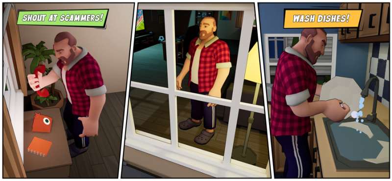 Angry Dad: Arcade Simulatorios版1