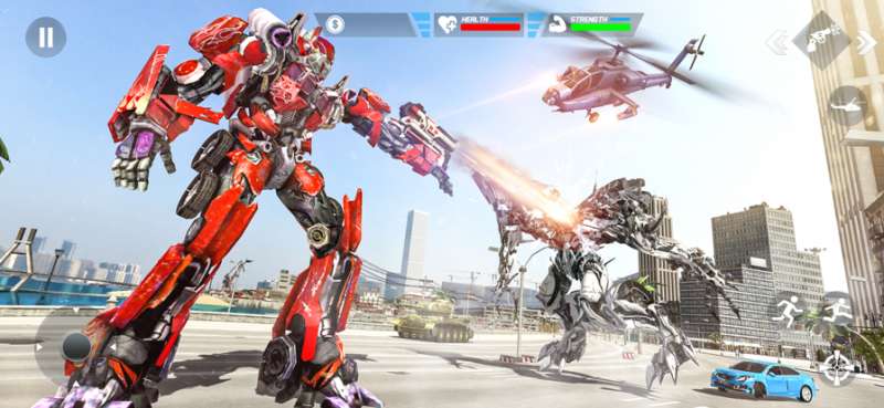 机甲机器人汽车改造游戏ios版2