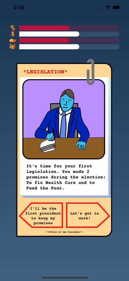 President vs The Worldios版2