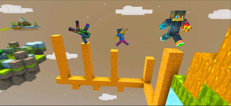 Craft Parkour : 3D Blocky Raceios版4
