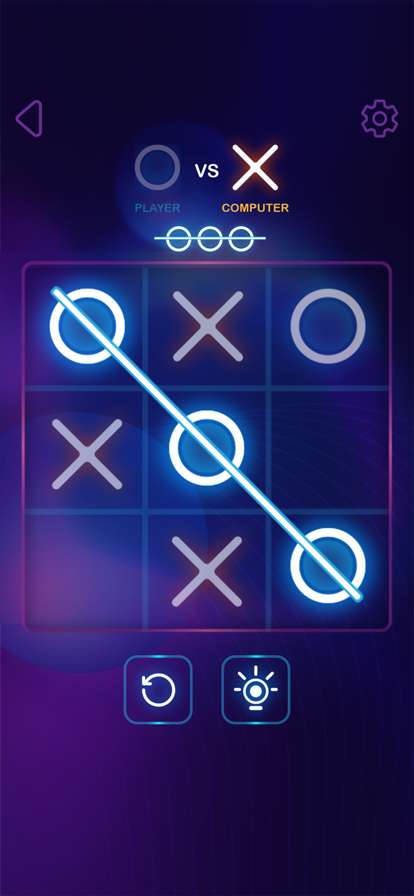Tic Tac Toe Glowios版0