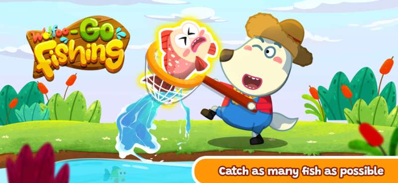 Wolfoo Fishing Game, Fishtankios版0