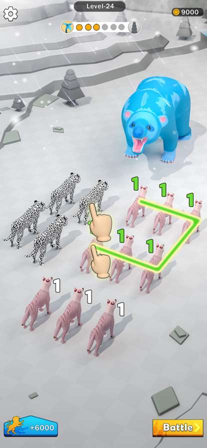 Merge Animal : Dinosaur Fightios版0