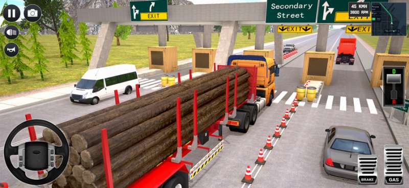 半卡车驾驶模拟器ios版2