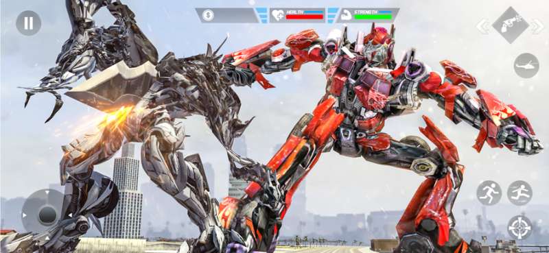 机甲机器人汽车改造游戏ios版1