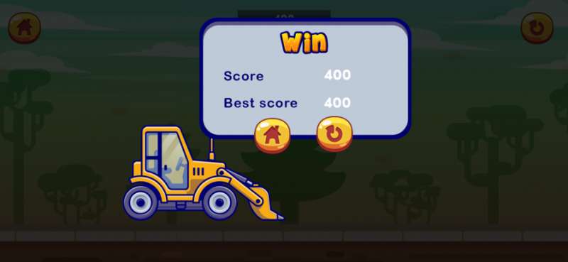 Go Bulldozer Number Wall Plusios版4