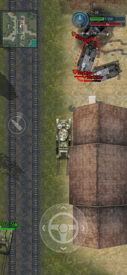 俯视坦克ios版4