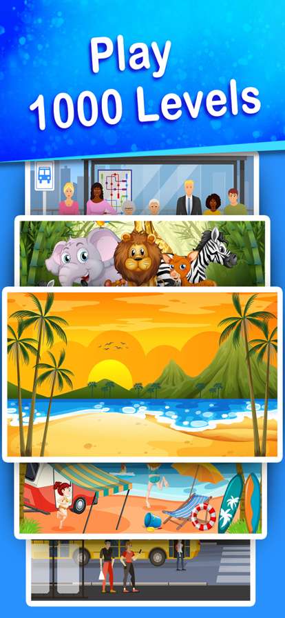 Find The Difference 1000 levelios版2