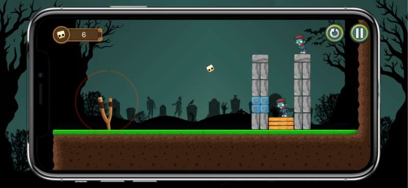 Zombie Town: 2D physicsios版5