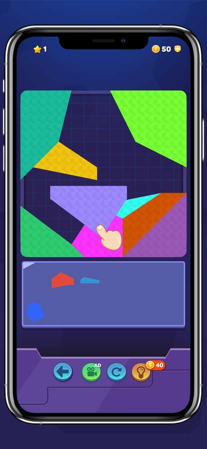Tangram Polygon Puzzleios版1