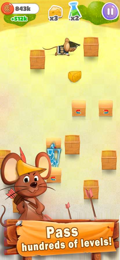 Idle Mouse: Maze Puzzle Gamesios版4