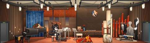 明日方舟新活动家具 夕照区印象音乐室限时上架