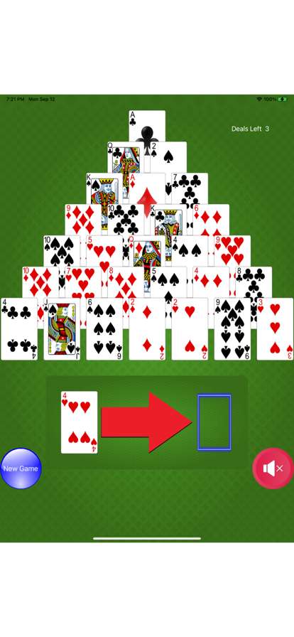 PPIC Pyramid Solitaireios版0