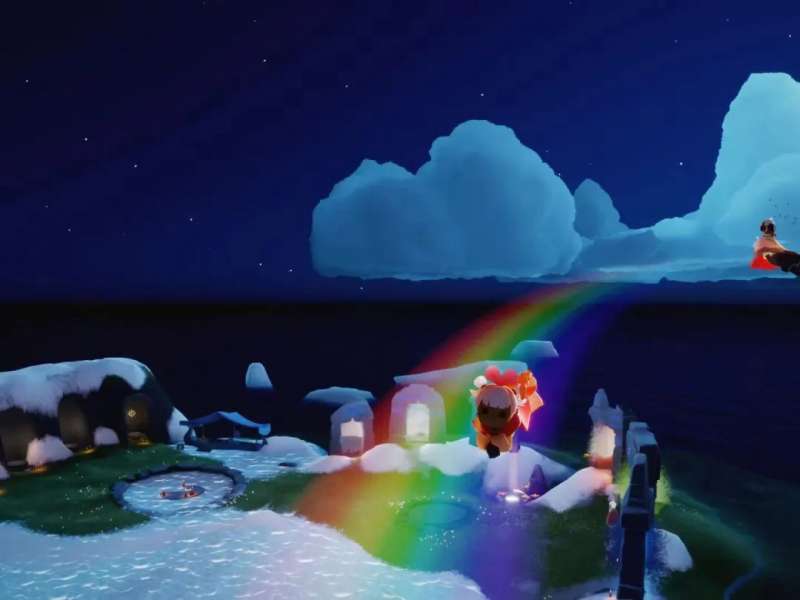 光遇晨岛,打卡,彩虹桥