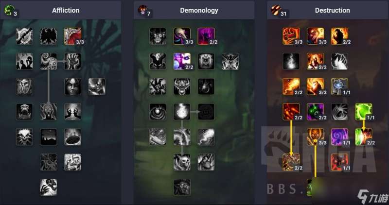 "魔兽世界CTM怀旧服毁灭术怎么玩"