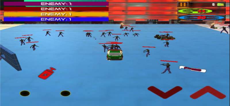 Car Race Zombie killer Gamesios版16