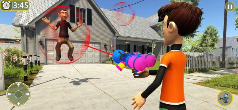 Yellow Neighbor Escape Game 3Dios版3