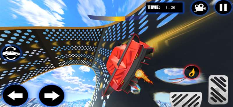 不可能的 GT 飞行汽车特技ios版2