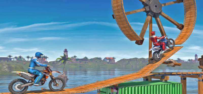 特技自行车摩托车比赛ios版1