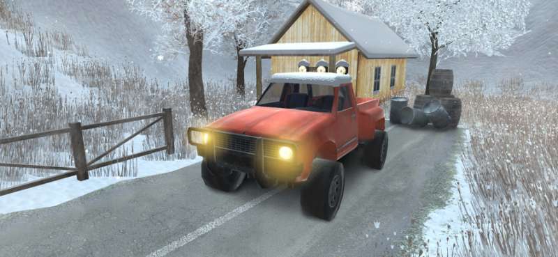 雪山货物运输模拟ios版0