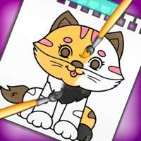 可爱的动物着色书乐趣ios版