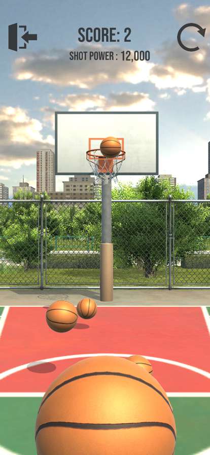Basketball Court Dunk Shootios版0