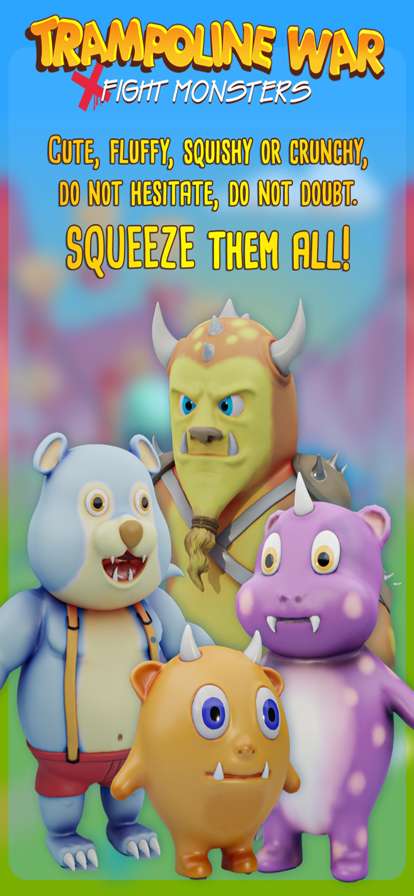 Trampoline War : Fight Monsterios版1
