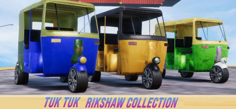 Auto Rikshaw Mega Ramp Stuntios版3