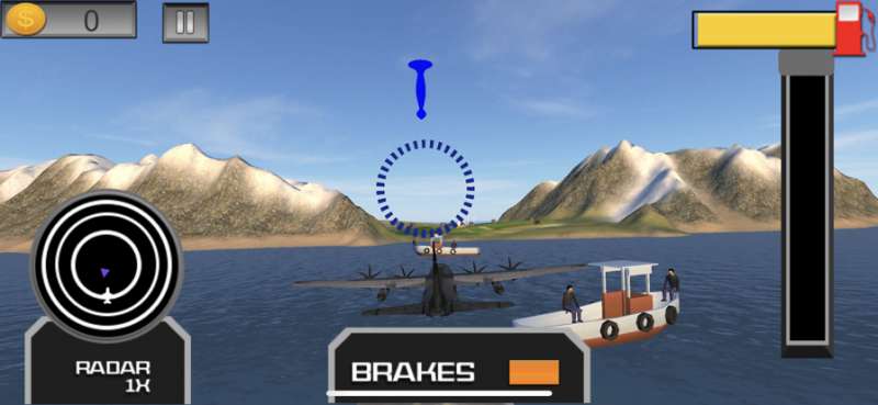 去飞机飞行员飞行模拟器 3d:城市飞机飞行游戏ios版3