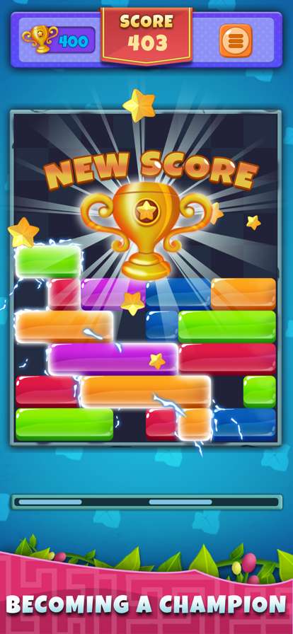 Block Drop Puzzle: Jewel Slideios版3