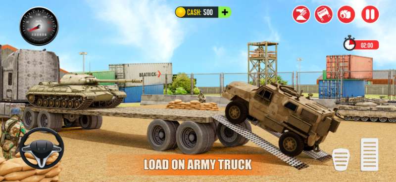 Army Truck Driving: New Gamesios版1