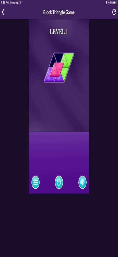 Triangle Block Puzzle Tangramios版4