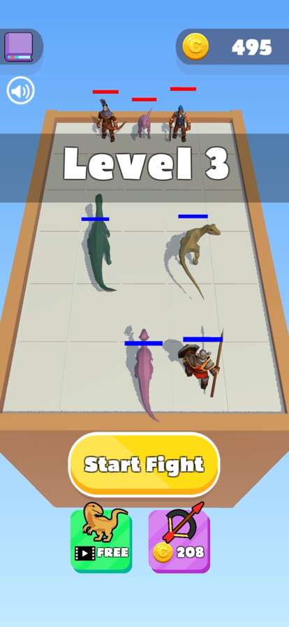 Merge Dino Fightersios版5